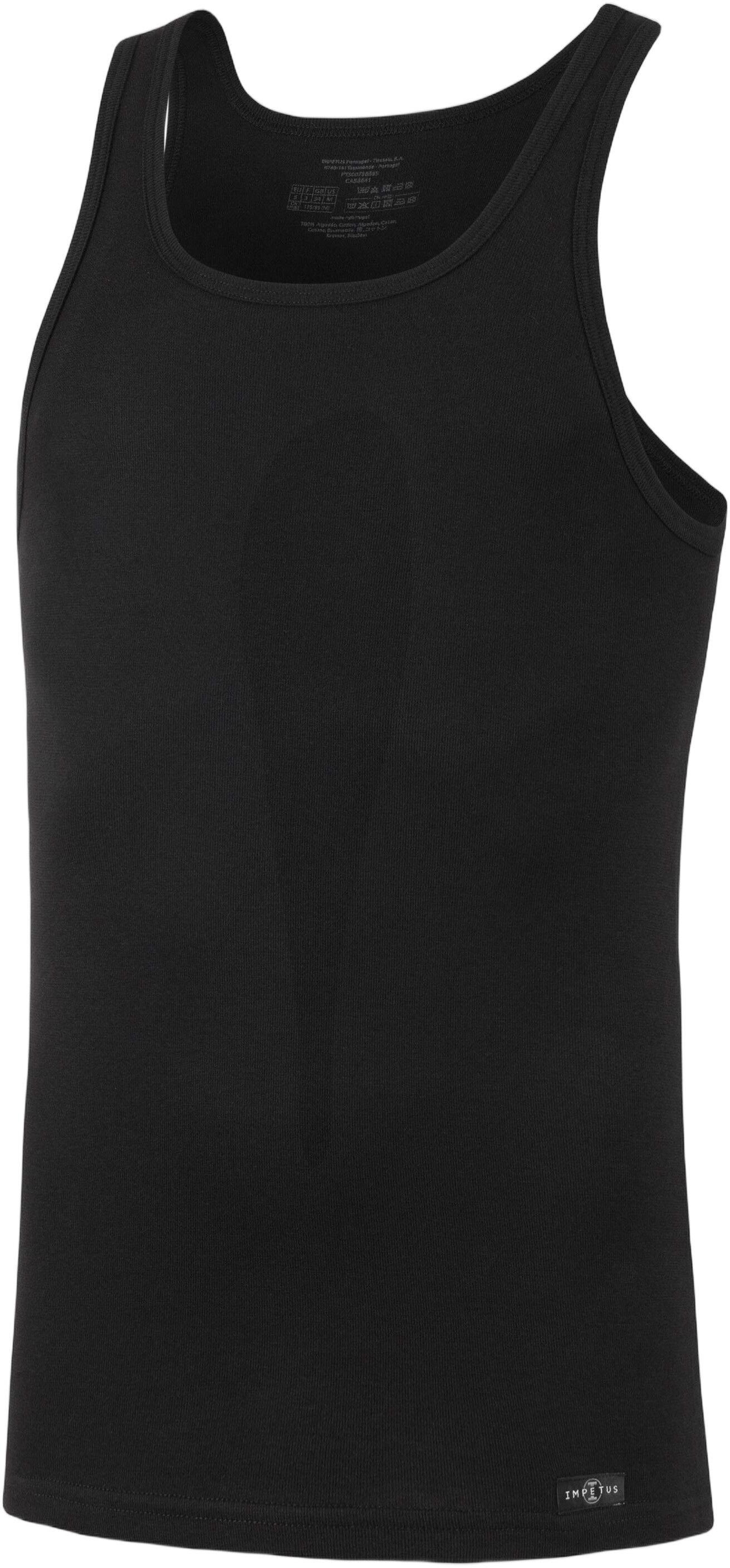 Tanktop Fine Rib Pure Cotton