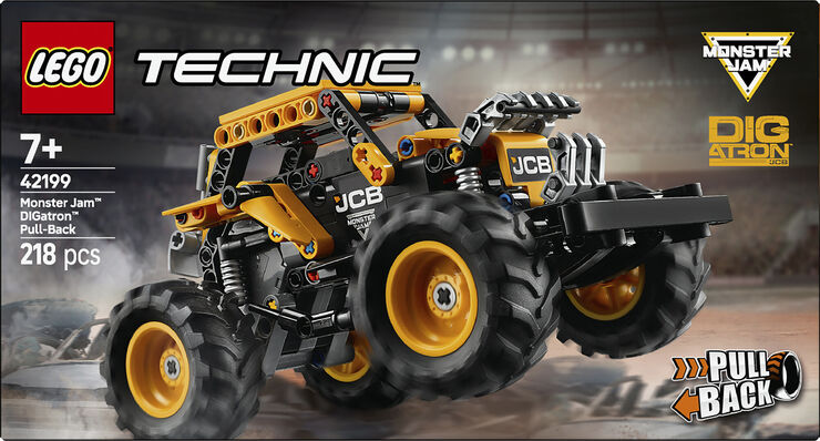 Monster Jam DIGatron pull-back 42199