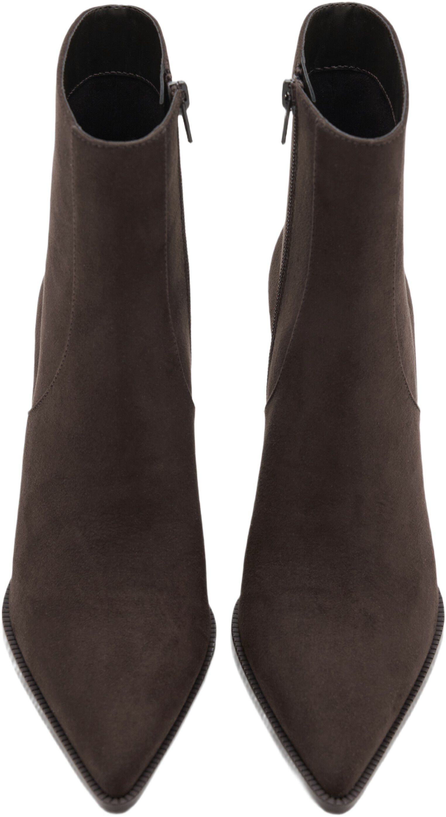 Pointed heel ankle boot