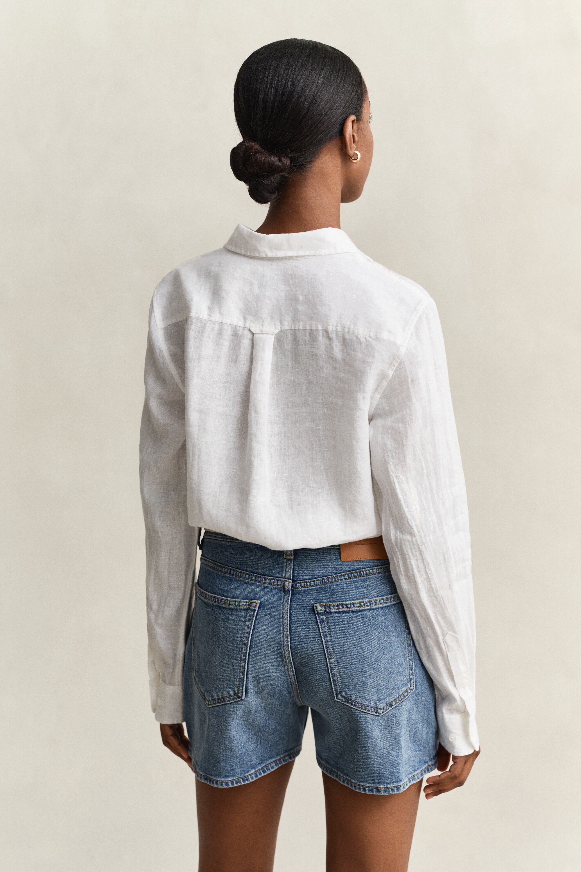 REG LINEN LS SHIRT
