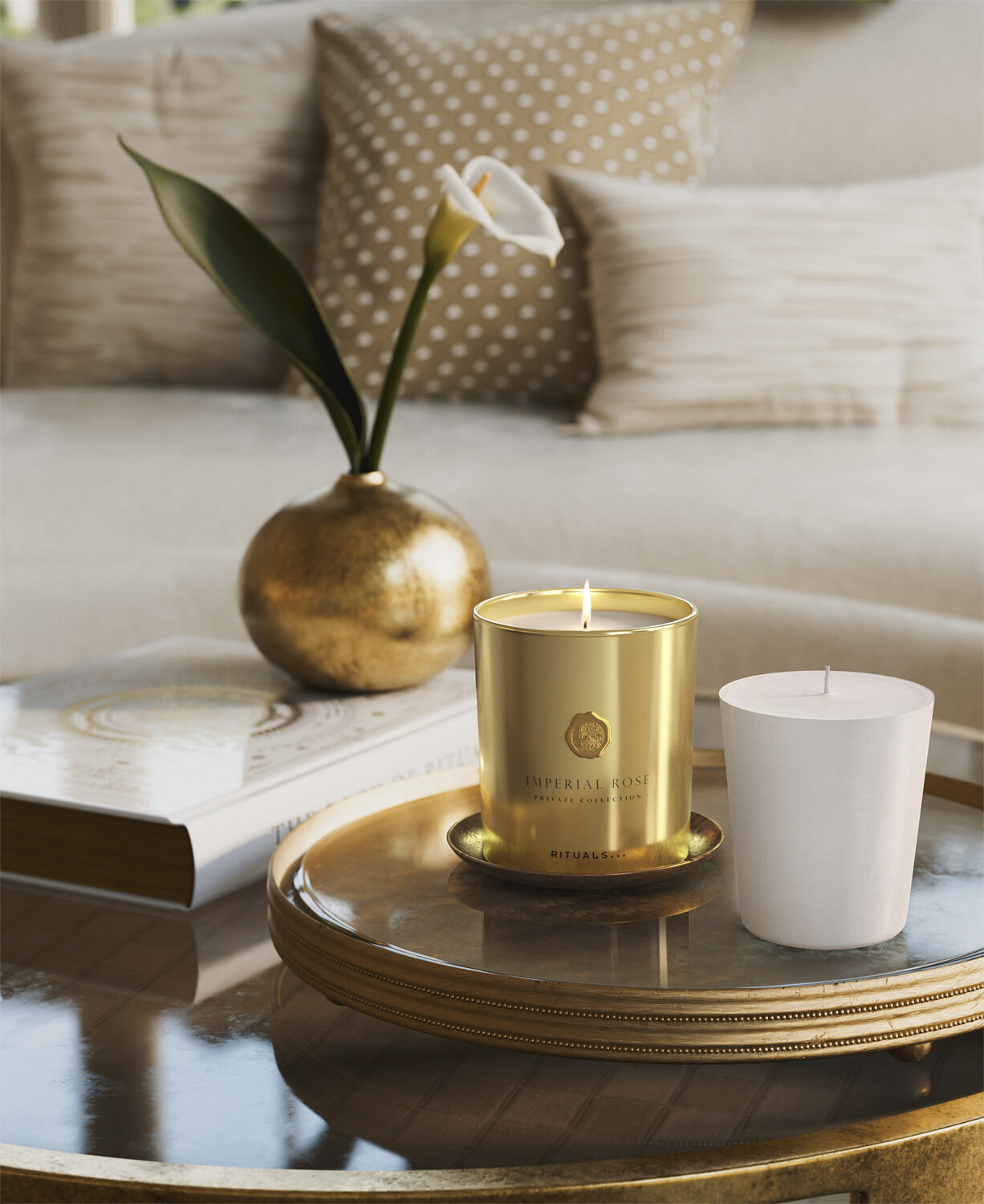 Imperial Rose Refill Scented Candle 360g