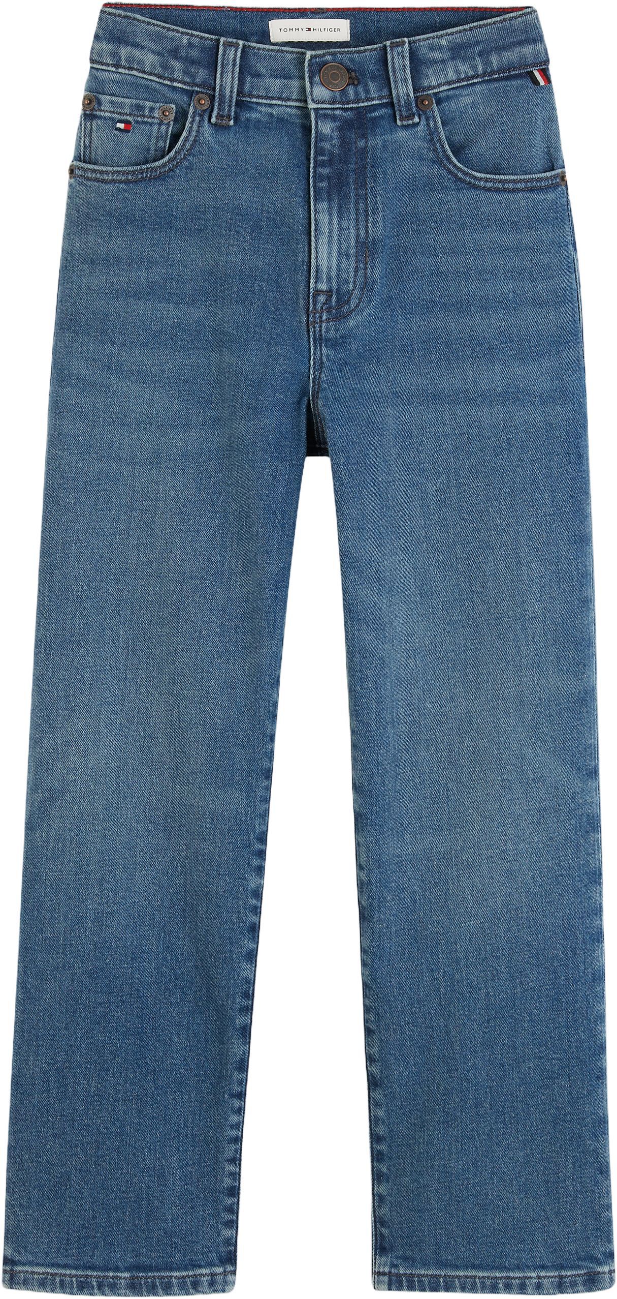 Vintage Wash Relaxed Jeans