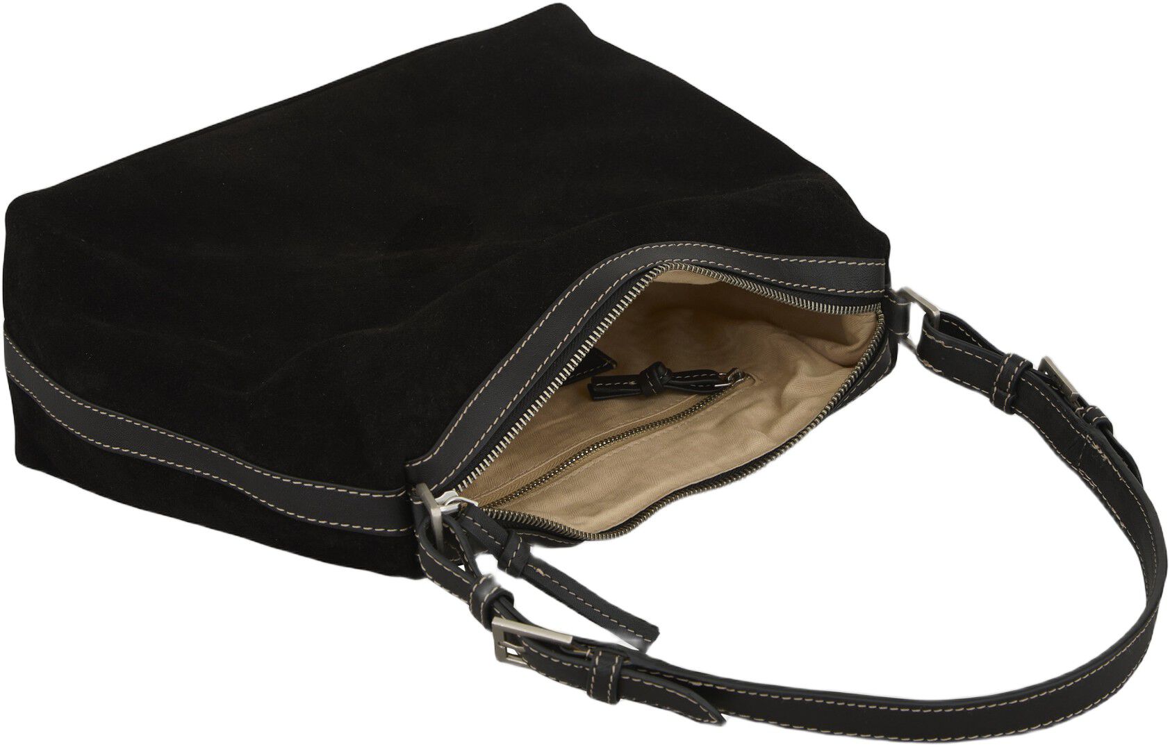 Suede Ginni Medi Bag