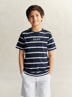 Gant Graphic Stripe SS T-Shirt