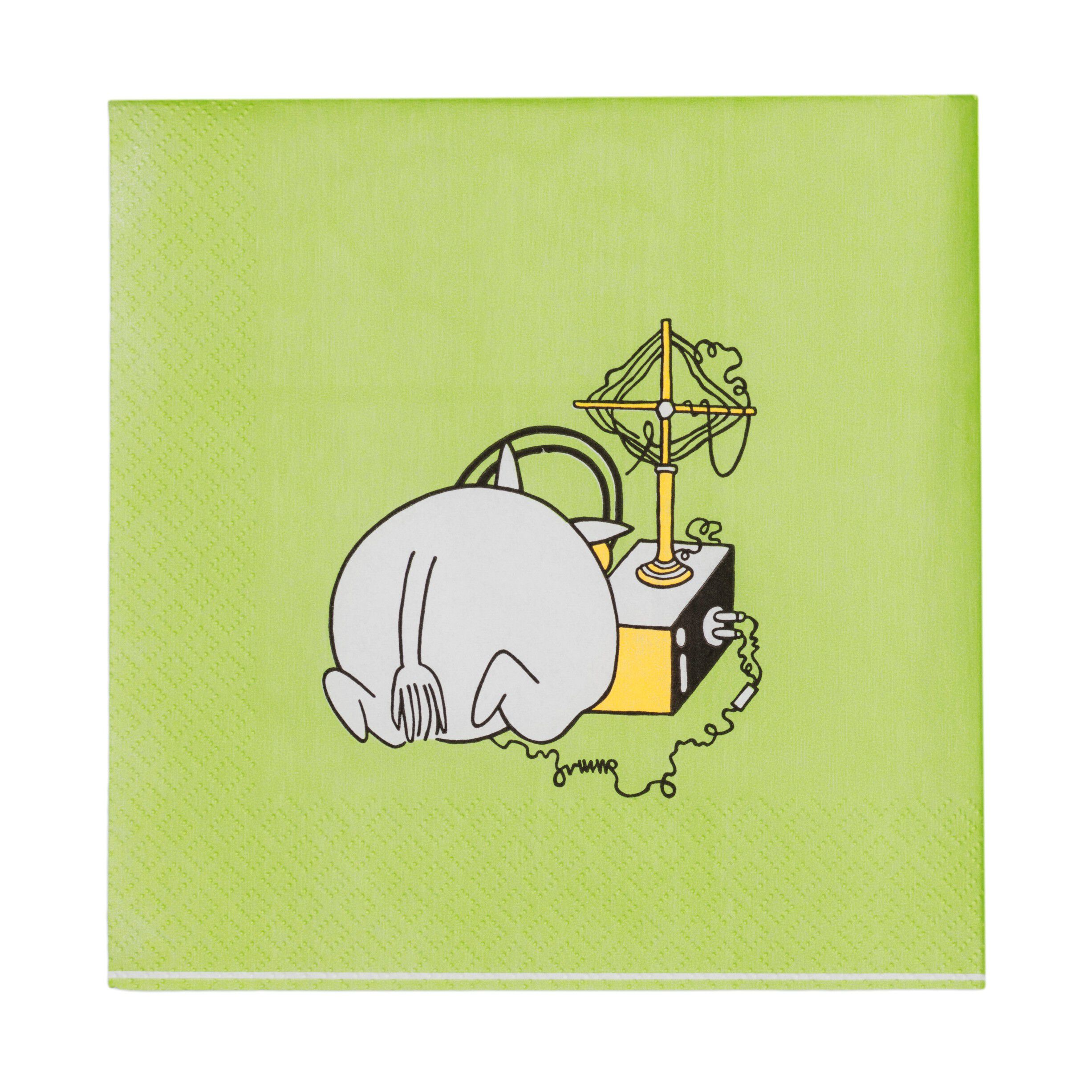 Moomin paper napkin 33cm Moomintroll