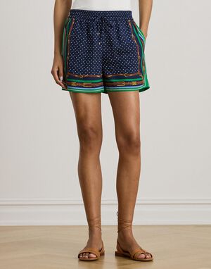 POLY CDC 79-WVN-SHORTS