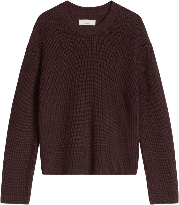 Pullovers, LSL, Round-Neck, Slits