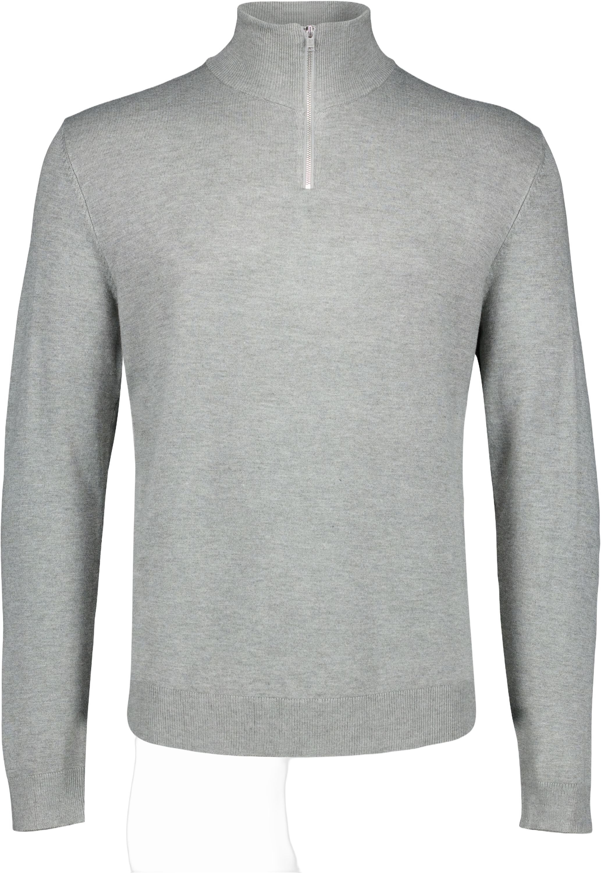 Ecovero half zip L/S knit