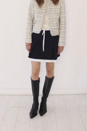 Scott Contrast Skirt