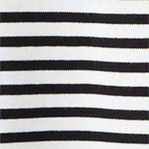 Knit striped sweater
