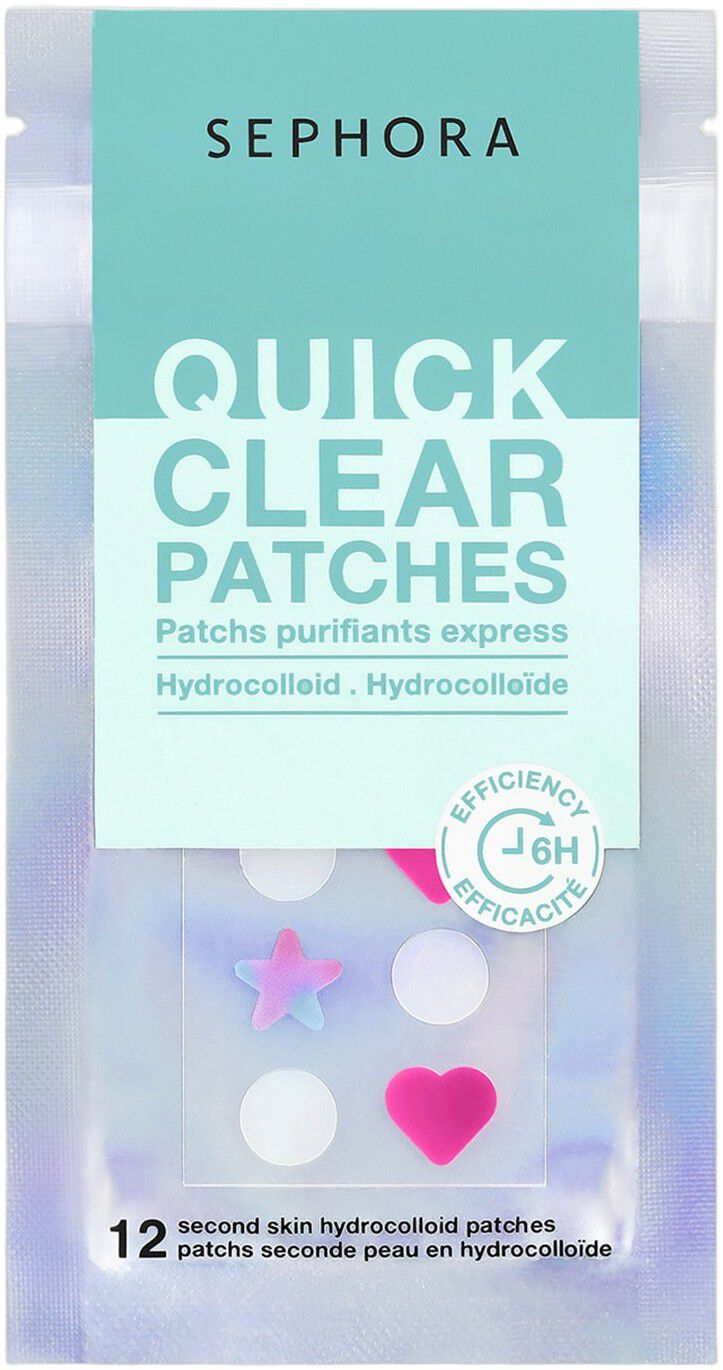 Purifying Express Patches - 12 hydrokolloida pl&aring;ster med second skin-e