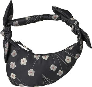 2163 Satchel, Jacquard Knotted Satchel