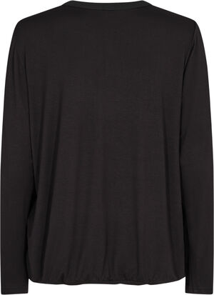 SC-HERMINE 1 Bluse Sort