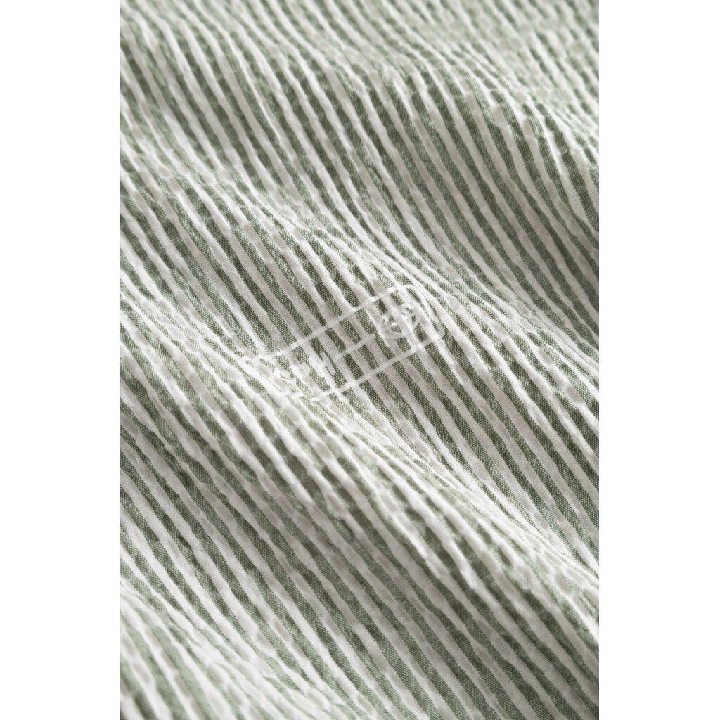 ARKK Logo Seersucker Shirt Khaki