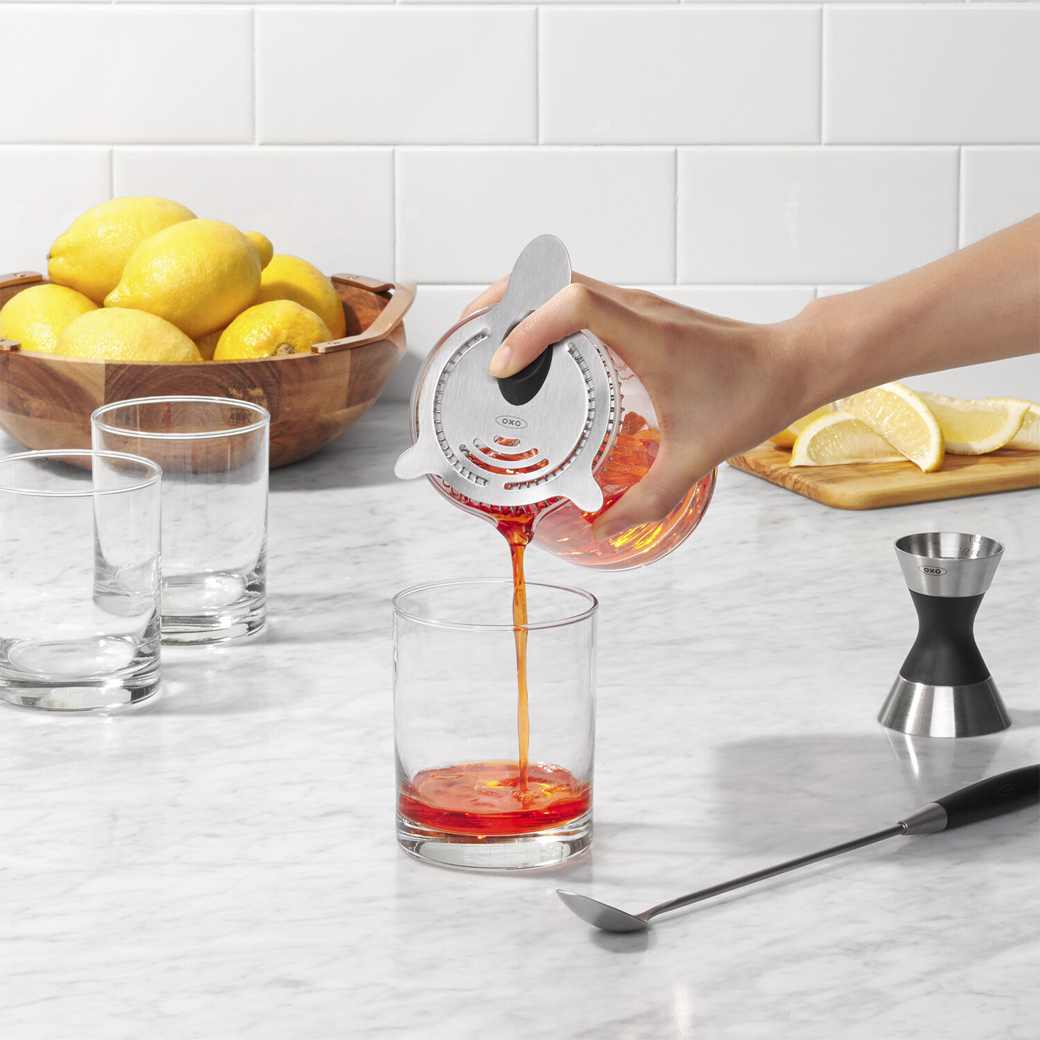 SteeL Cocktail Strainer