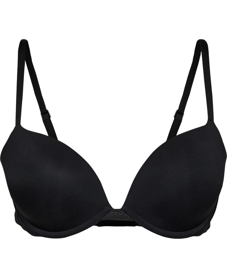 Plunge push-up bra