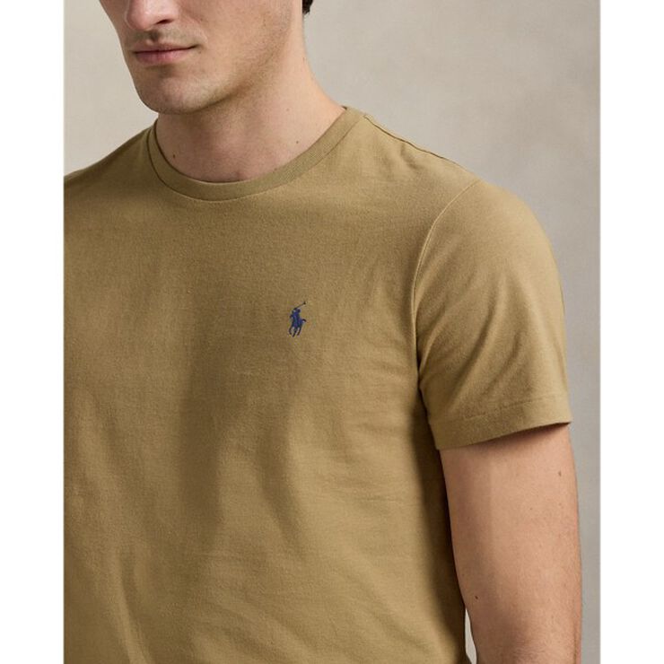 Custom Slim Fit Jersey Crewneck T-Shirt