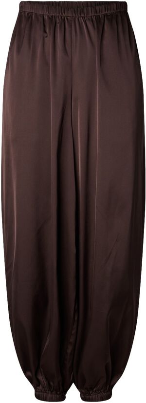 PCFESTA MW SATIN BALLOON PANT WVN D