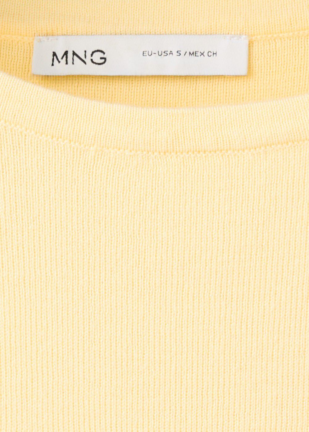 Fine knit boat neck top