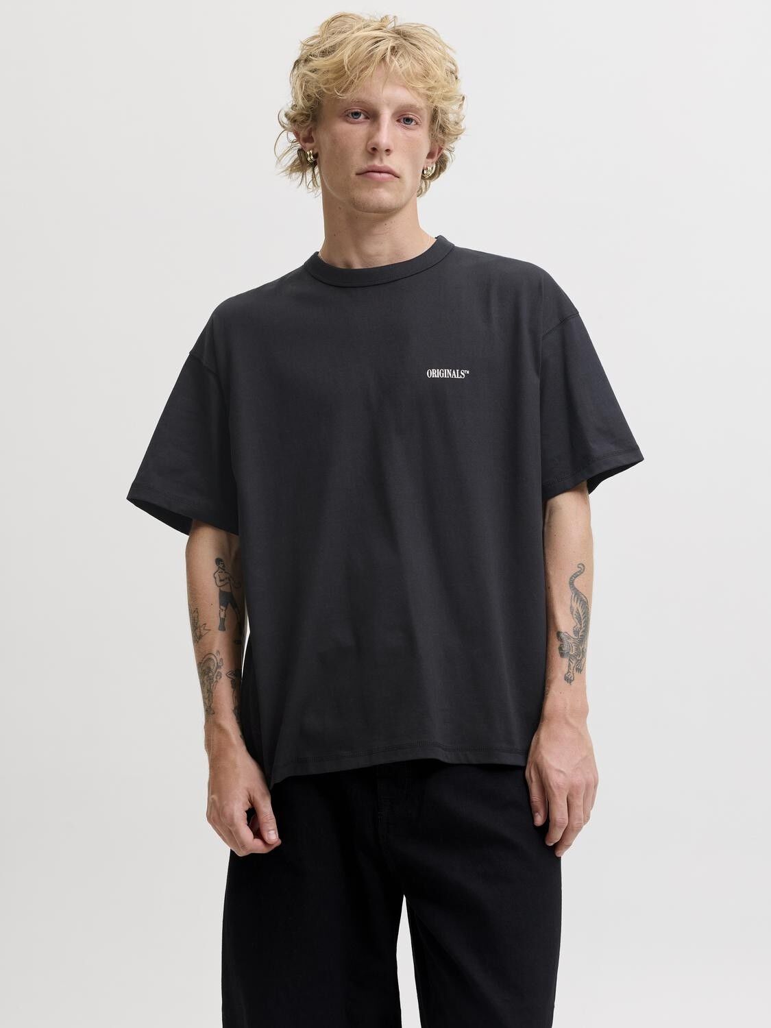 Jorfrederiksberg Back Tee Ss Cn Ln