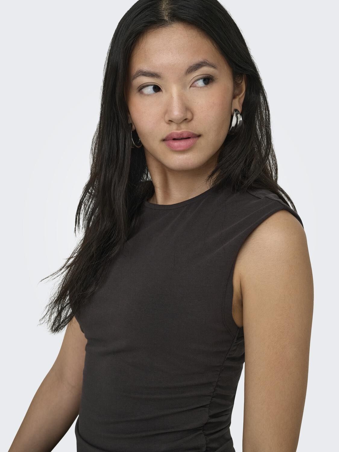 Onlmira Capsl Ruching Top Jrs Noos