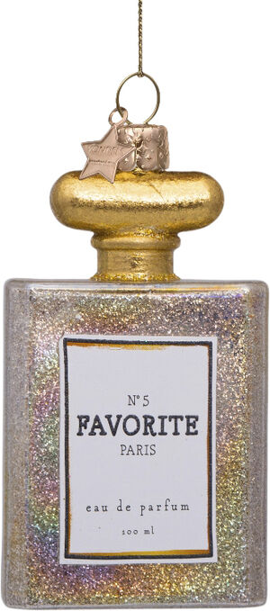 Ornament glass transparent oil perfume