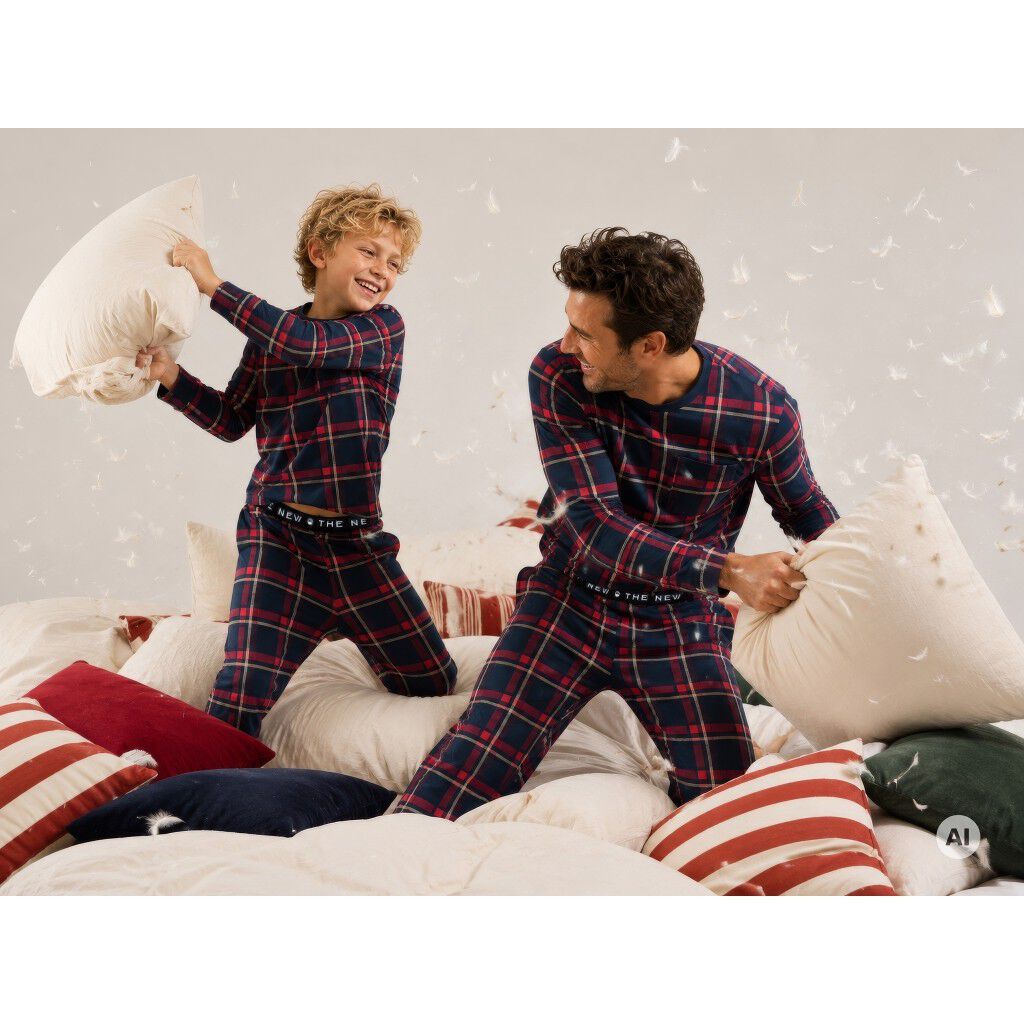Tnholiday Tartan nattset