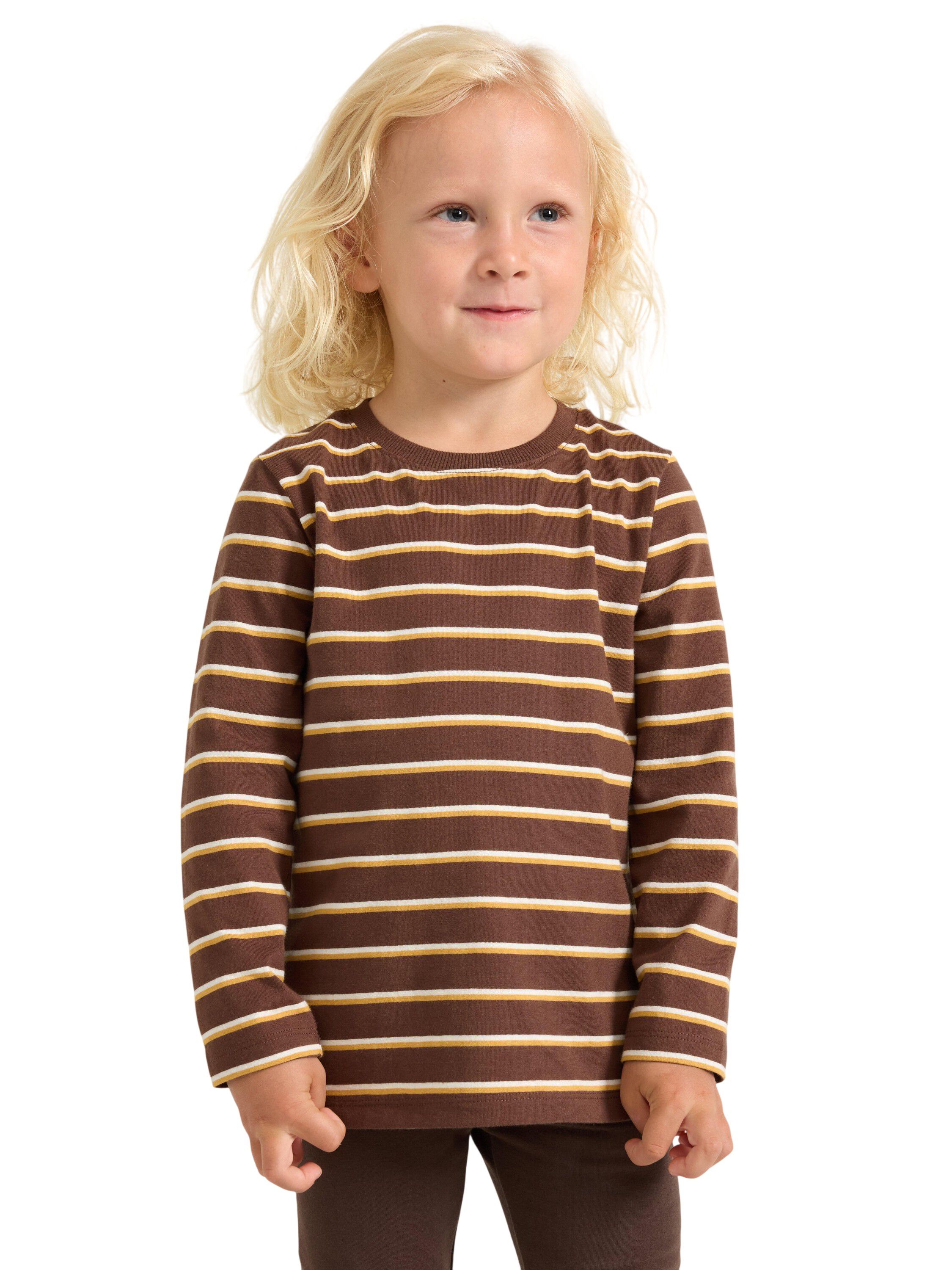 Top l s striped basic