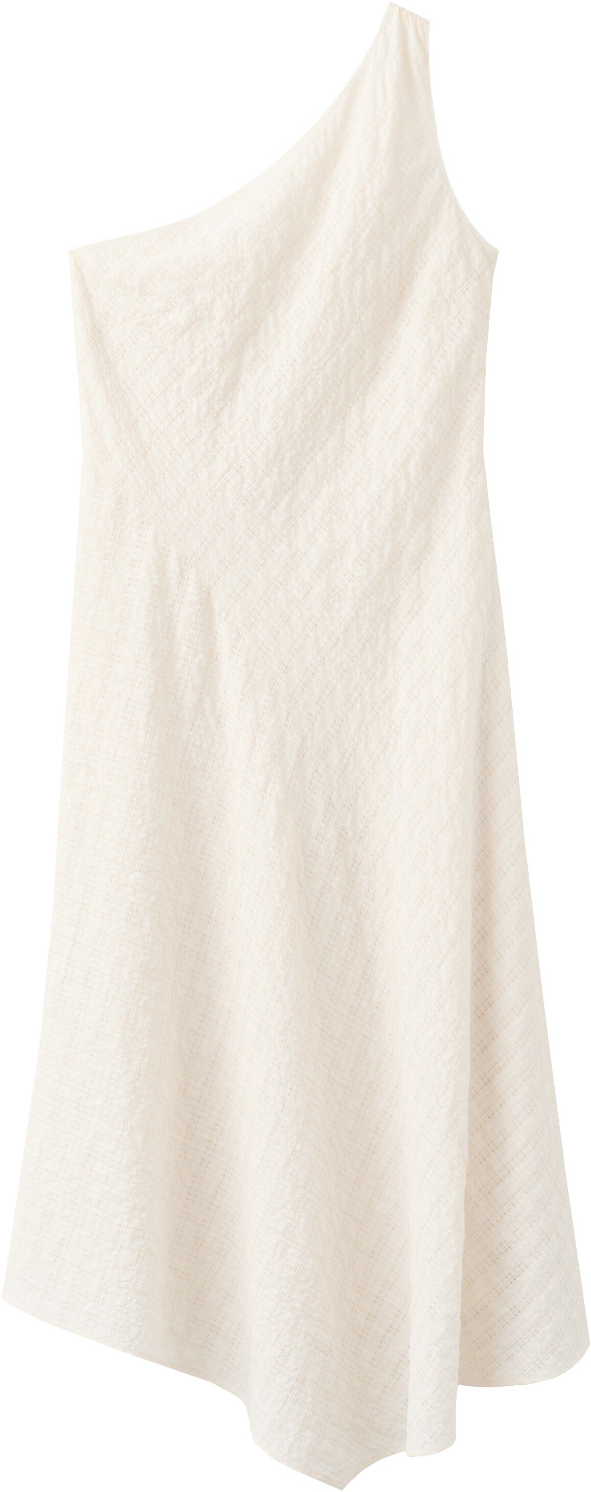 Asymmetrical flared dress