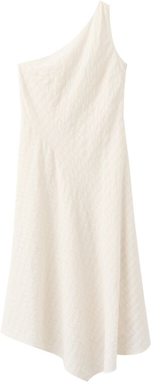 Asymmetrical flared dress