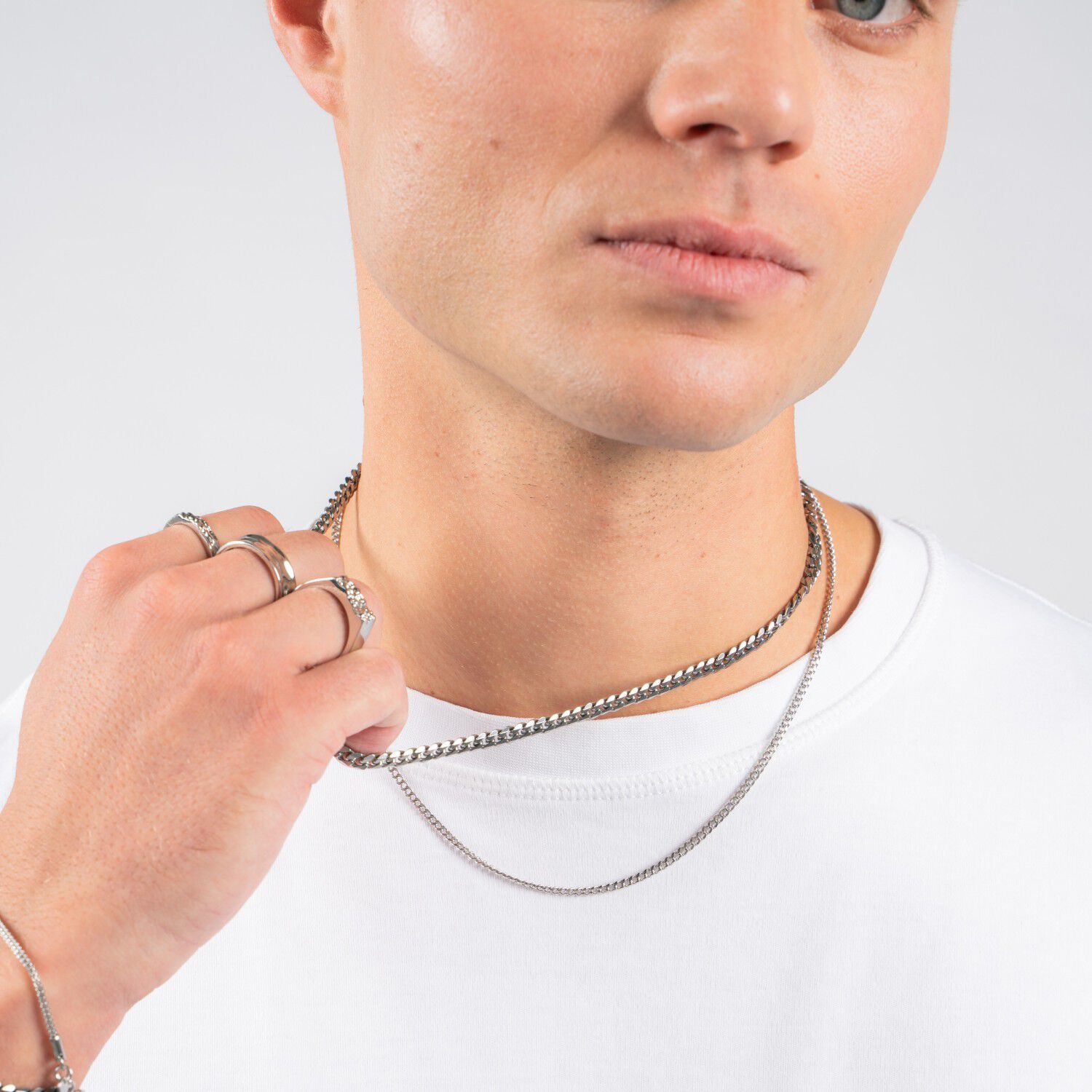 Tom Morris Panzer Necklace Stainless Steel TM00002