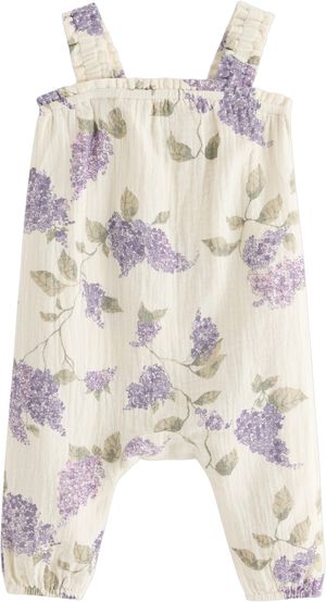Jumpsuit loose flowers