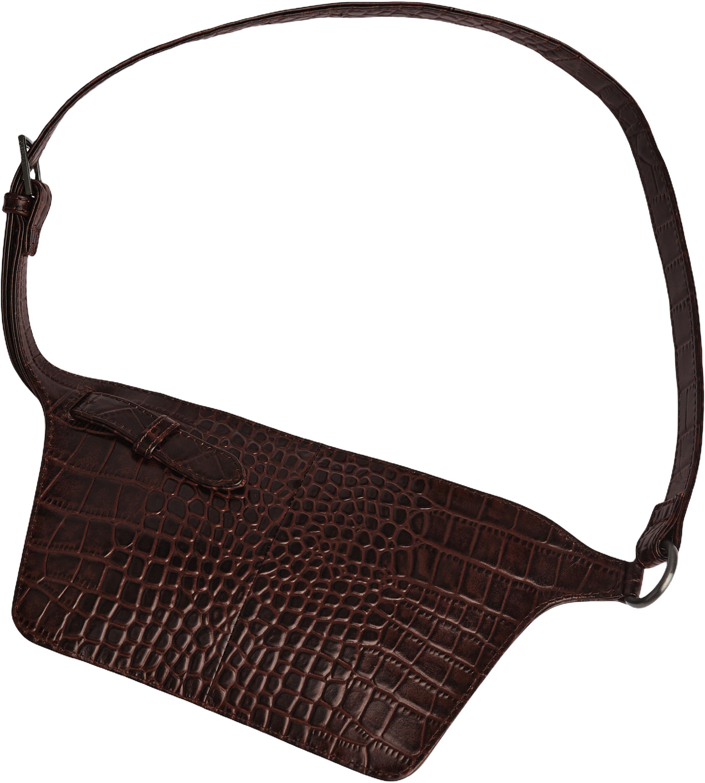 ZayaMBG Belt Bag, Croco