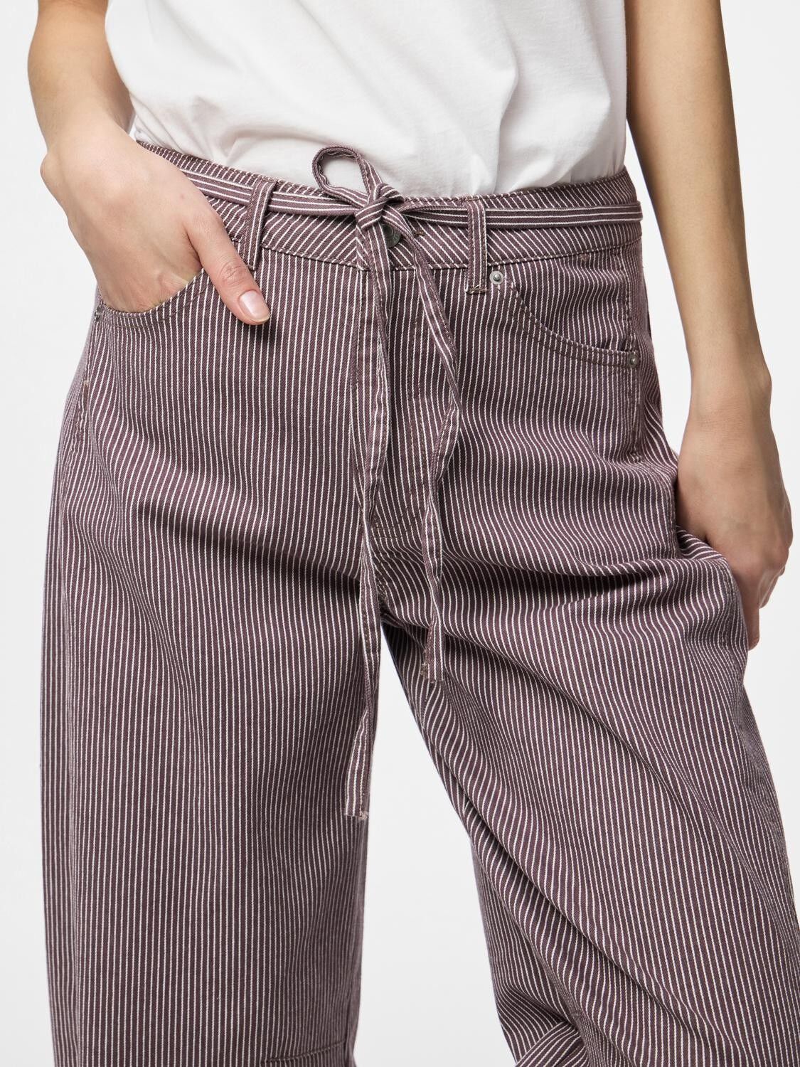 Pcbillo Mw Tie Barrel Jeans