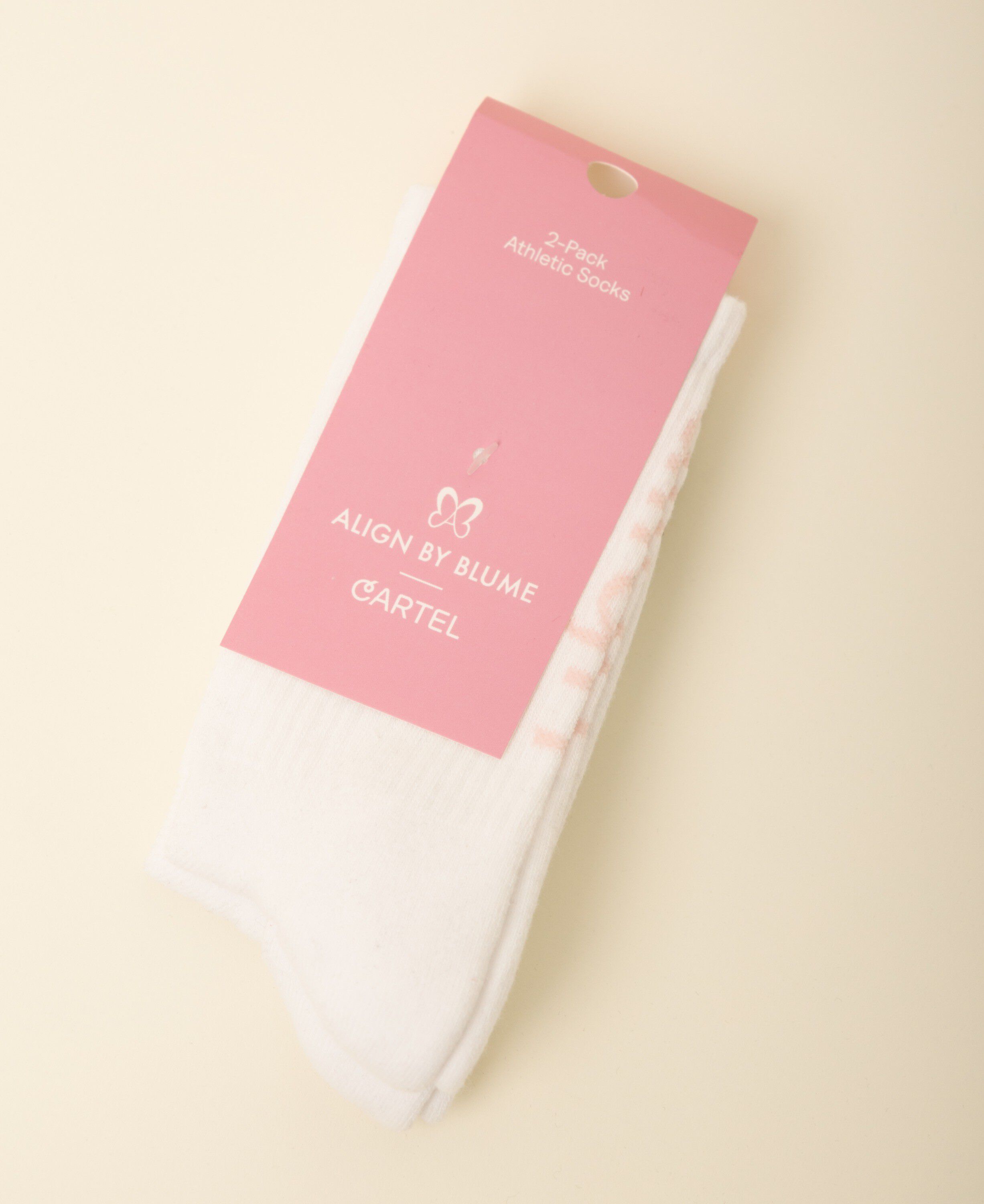 Cartel x Align by Blume 2-pack socks - Shell