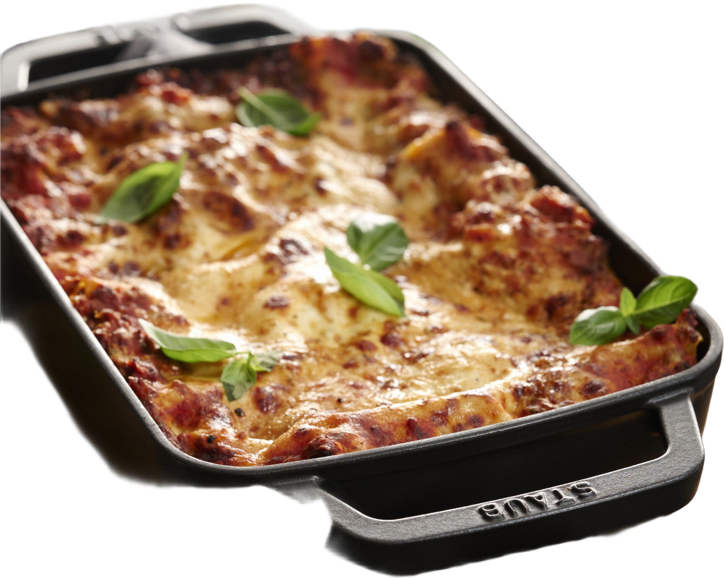 Ugnsform 30 Svart rekt Gjutj&auml;rn