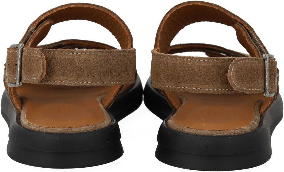 Sandal med justerbare velcroremme