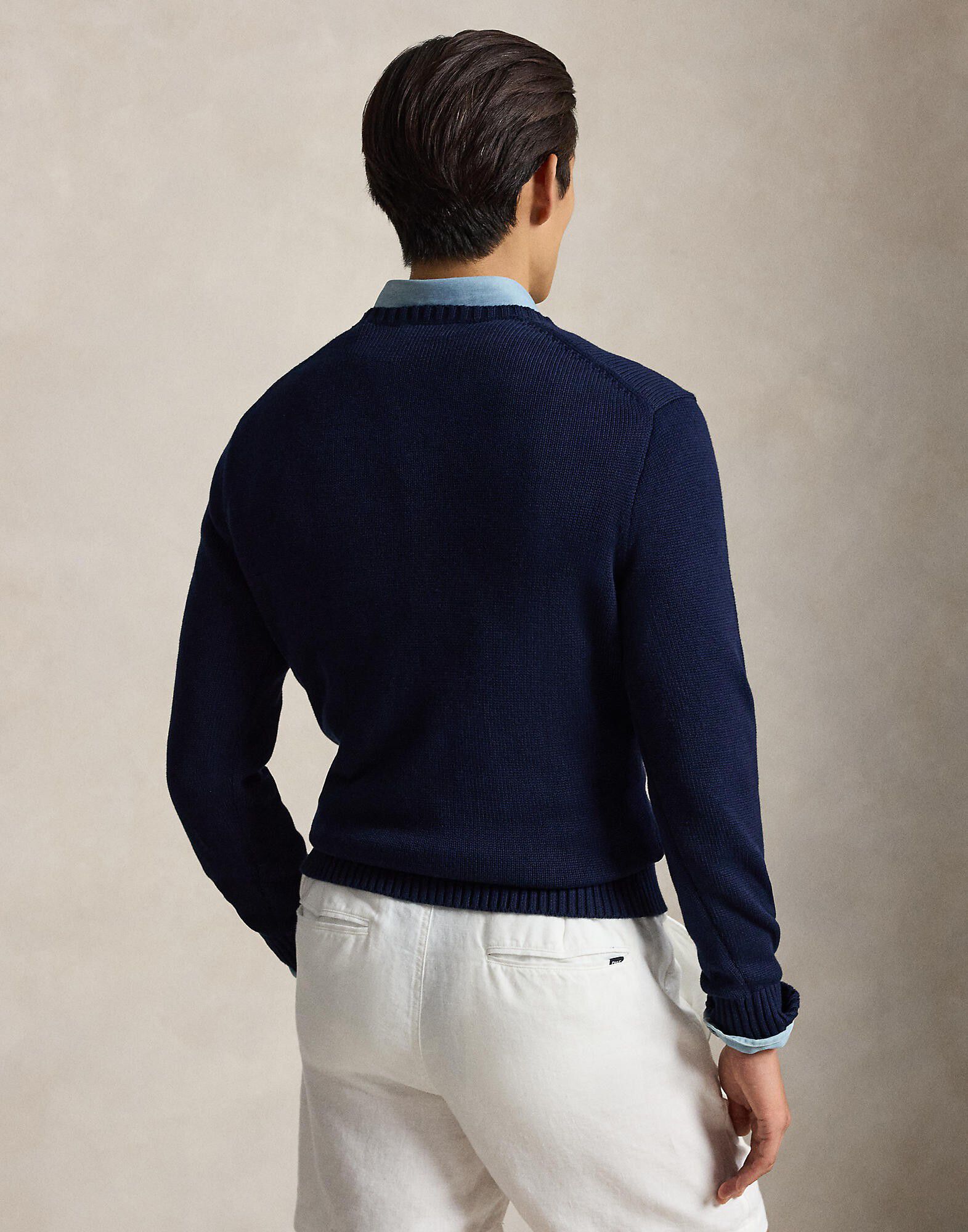 Cotton Crewneck Sweater