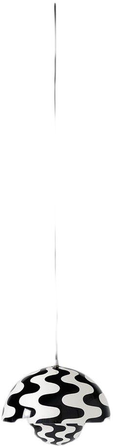 Flowerpot Pendant VP1, Black/White