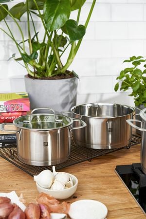 TrueFlow 4-st, Gryt & kastrullset, Silver