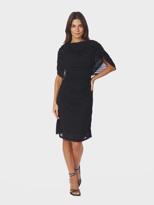 Mottuna Drapy Mesh Dress