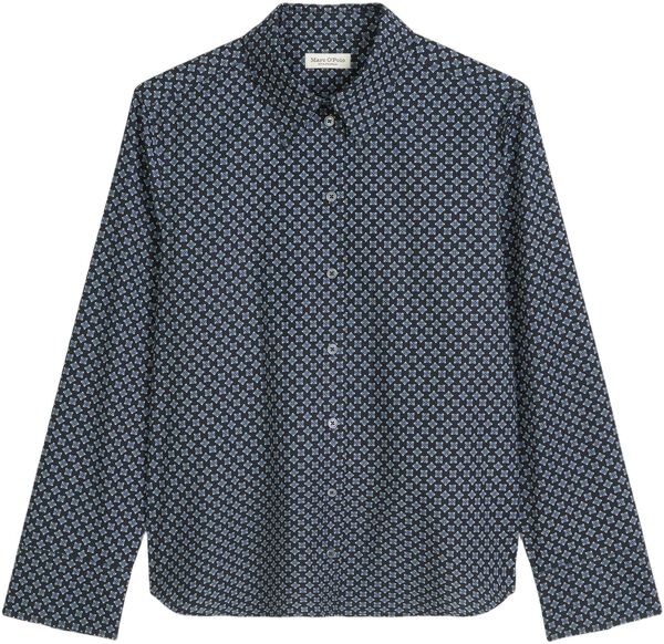 Blouse, casual fit, a-shape, longsl