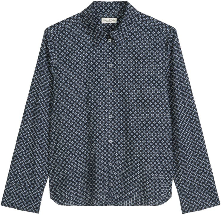 Blouse, casual fit, a-shape, longsl