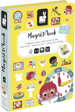 Magneti Book Lær klokken