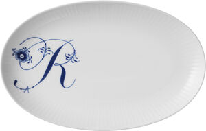 Alphabet Coll Oval Asiette 23,5cm R