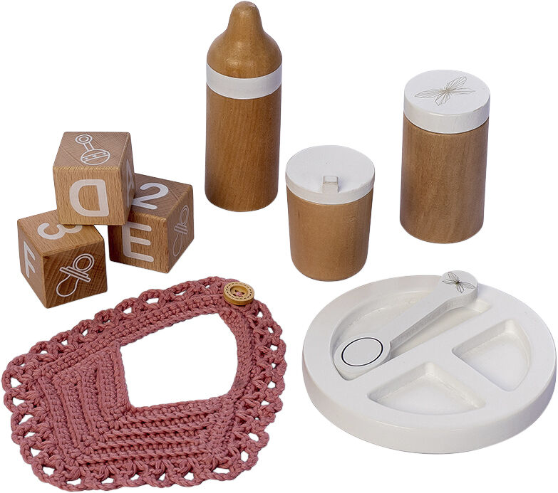 SPISES&AElig;T TIL DUKKE. 9 DE