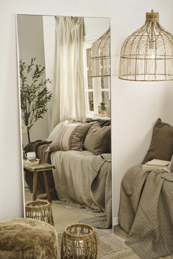 Hængelampe buet bambus Savannah