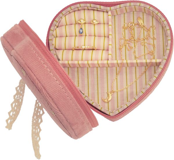 Heart Jewelry Box Pink Theatre Magic
