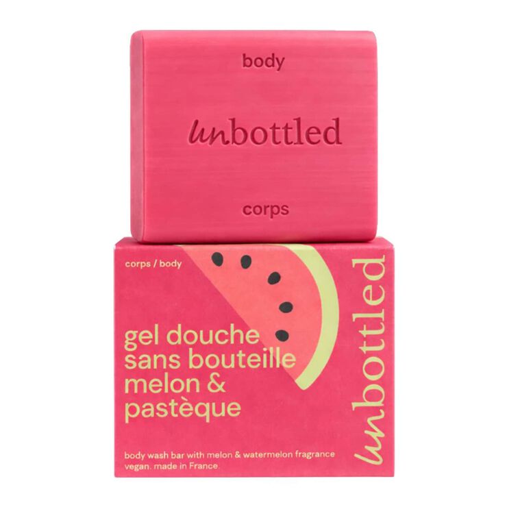 Gel Douche Sans Bouteille - Melon och vattenmelon