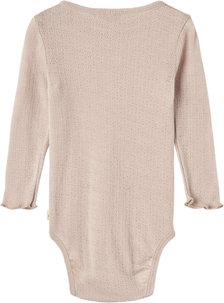 Lang&aelig;rmet Uld/silke body Liea